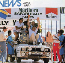WRCサファリラリー「セリカ ツインカムターボ（TA64）」