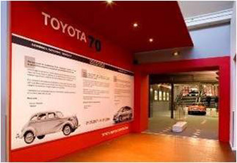 フランス国立自動車博物館「TOYOTA70」（2007年）