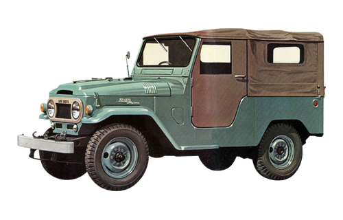 【レア】最終値下　FJ40 ヨンマル　モデルカー　1/24