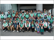 トヨタ自動車東日本の従業員も一緒に活動