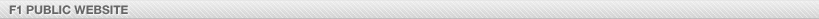 F1 Public Website