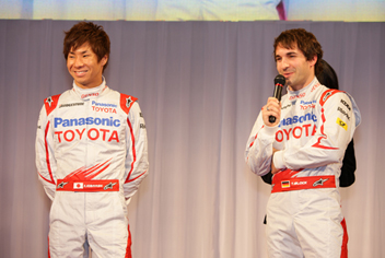 TPRドライバー ティモ・グロック選手、小林可夢偉