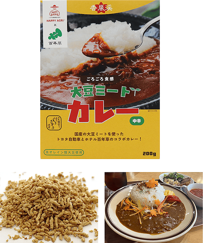 大豆ミートカレー