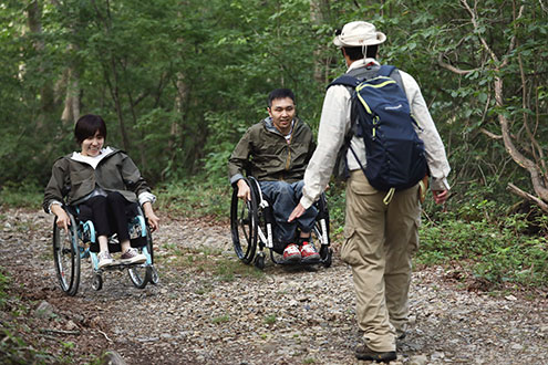 全ての人に自然とふれあう場を