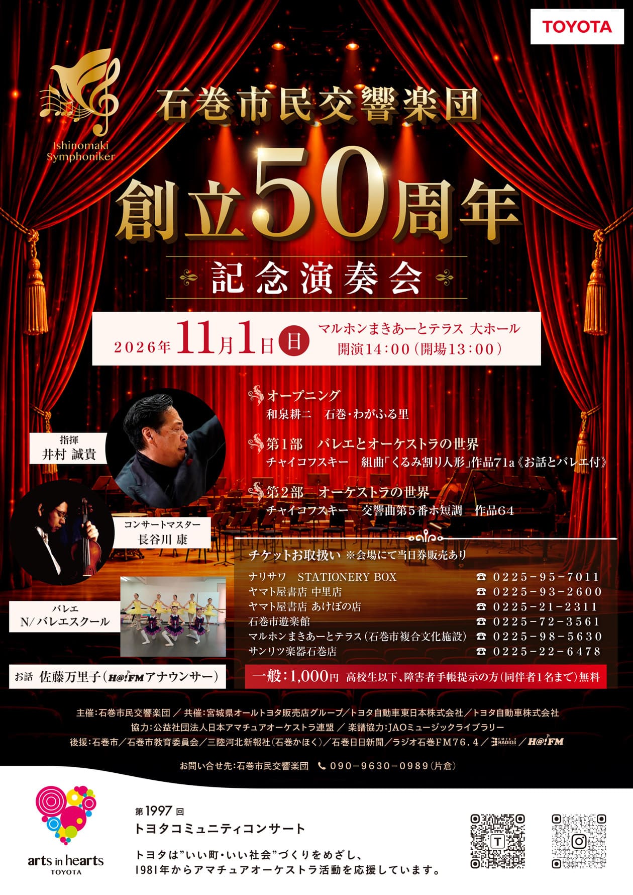 11月1日石巻市民交響楽団