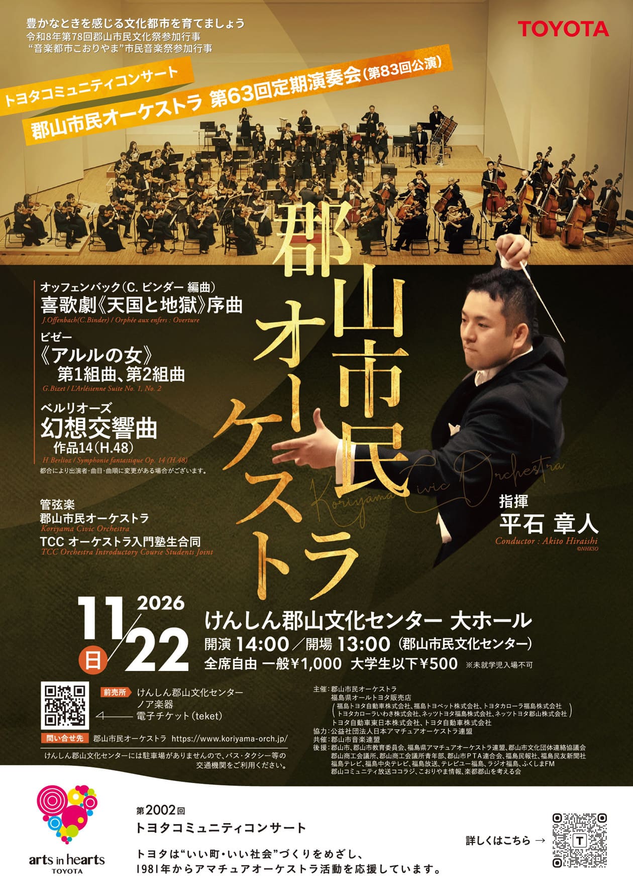 11月22日郡山市民オーケストラ