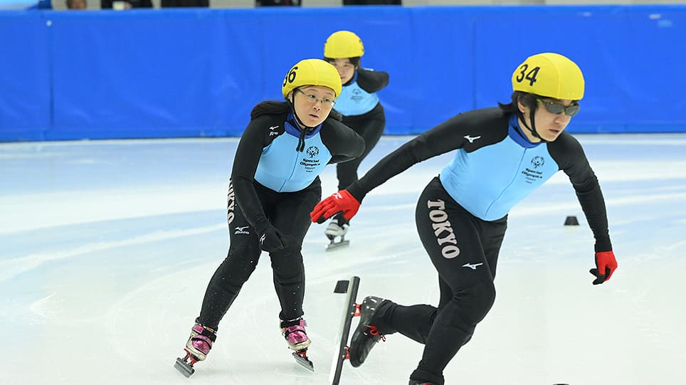 トヨタ自動車スケート部とSOアスリートの初交流企画