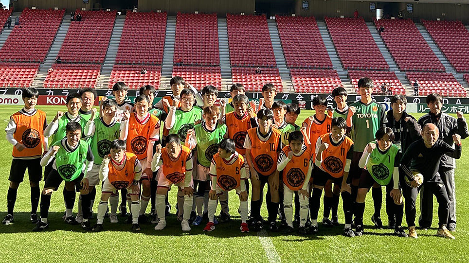 名古屋グランパス ホームゲームで「SONユニファイドサッカー交流試合」を開催