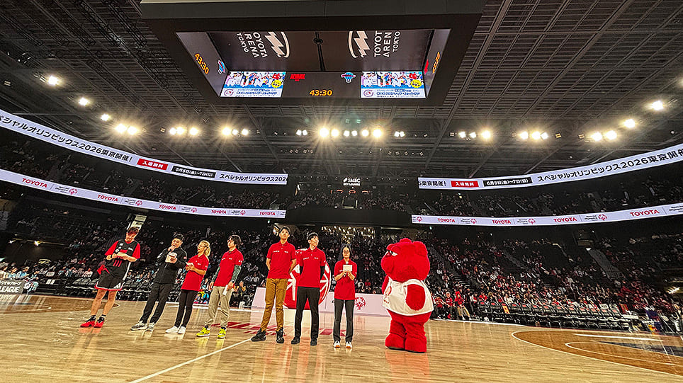 第９回 アルバルク東京ホームゲーム スペシャルオリンピックスデー