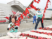 大船渡夏祭り 七夕船飾り付け（大船渡市）【7月】