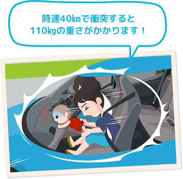 トヨタ こども こうつうあんぜん シートベルトだけでは 守れない